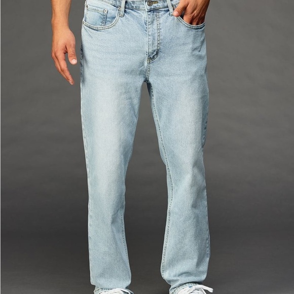 #24❤️ BNWOT RSQ NEW YORK SLIM STRAIGHT JEANS 36/30 - Picture 2 of 4